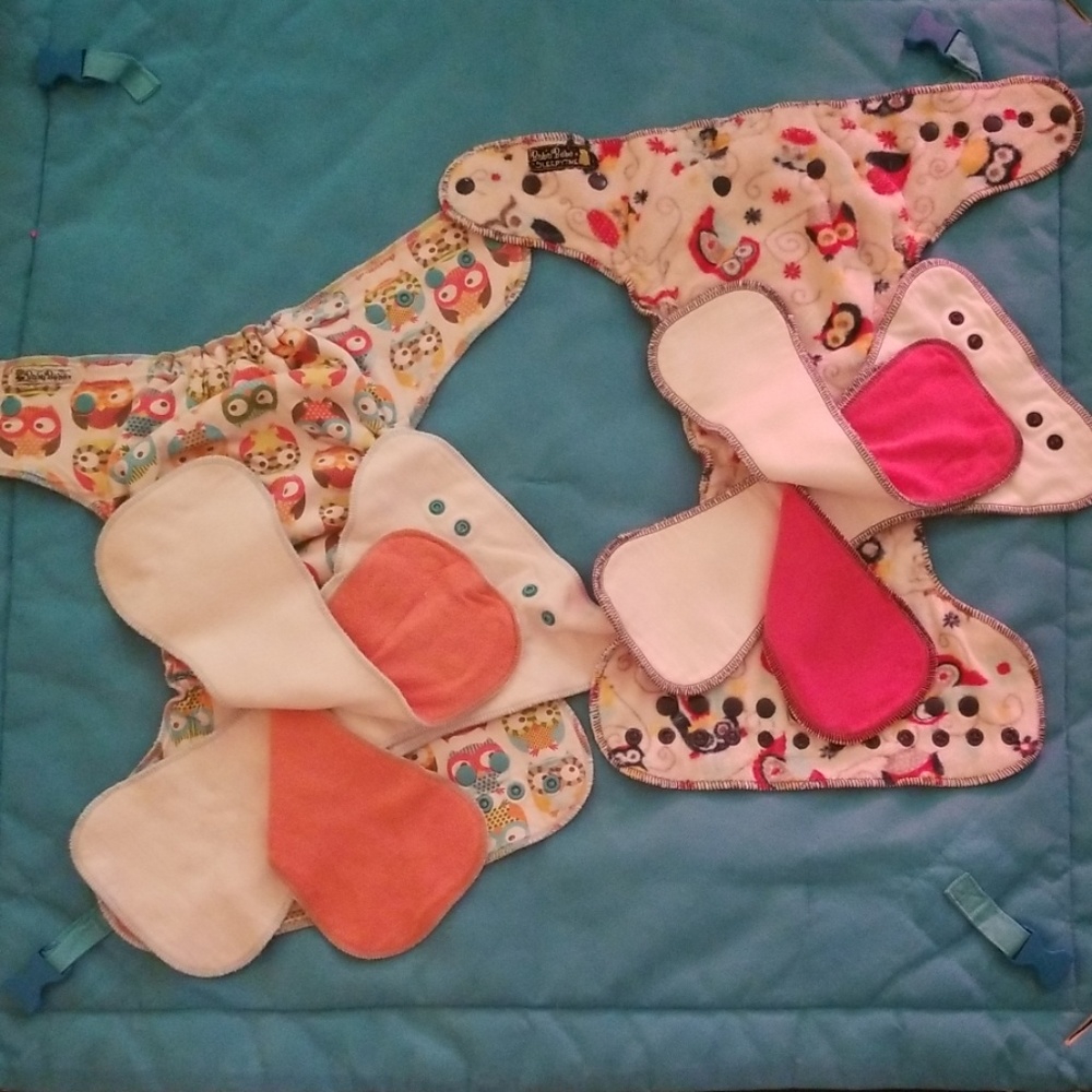 All in one cloth diapers